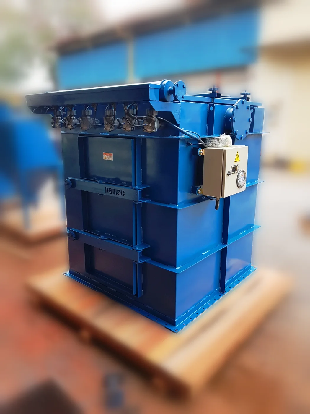 KEMAC pulse jet dust collector