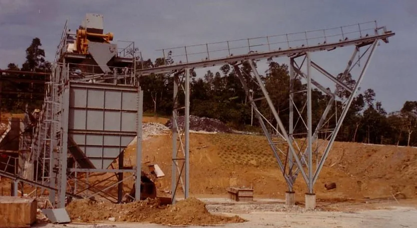 Quarry Dust Collection and Conveyor System