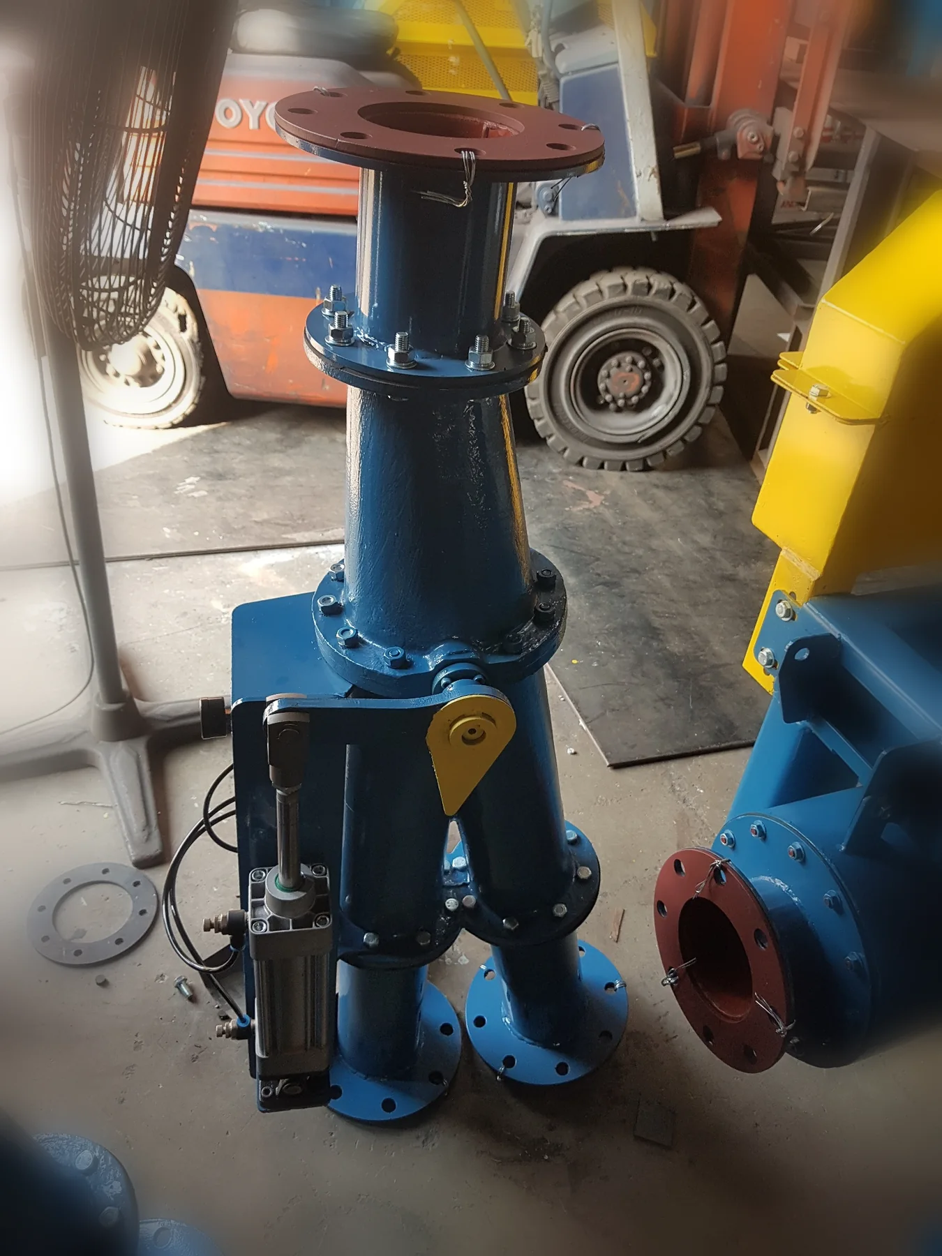 Pneumatic Conveying Diverter Valve