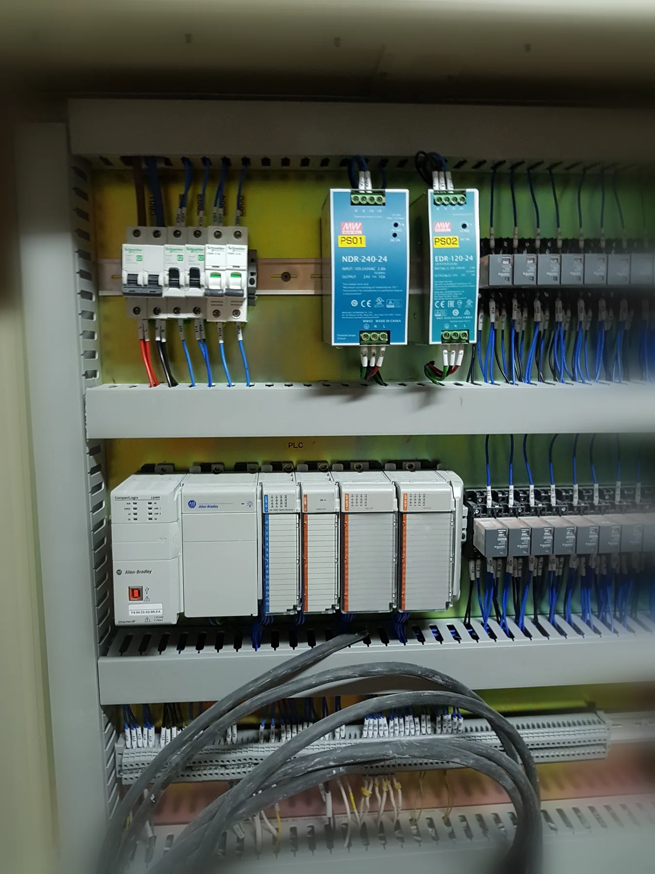 Allen Bradley Control Panel