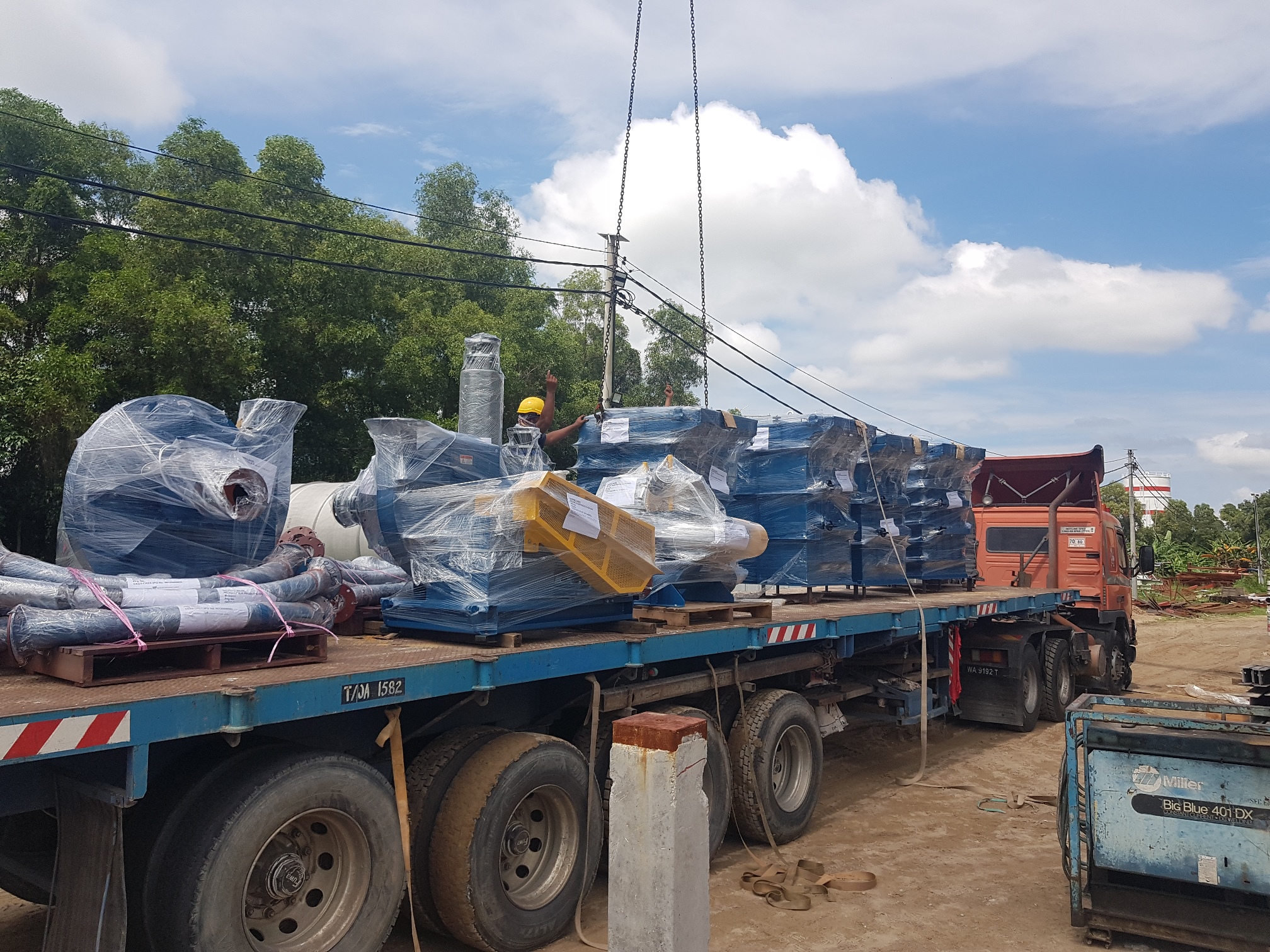 Pneumatic Conveyor Delivery