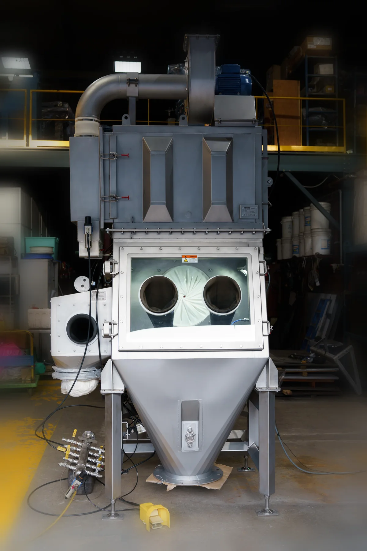 Hazardous Drum Dump Station
